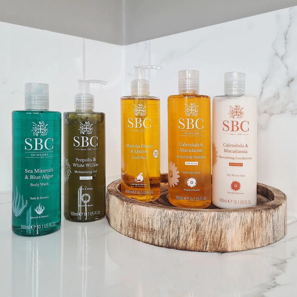 QVC SBC Kit 5 prodotti corpo mani e capelli in diverse fragranze Liquidazione