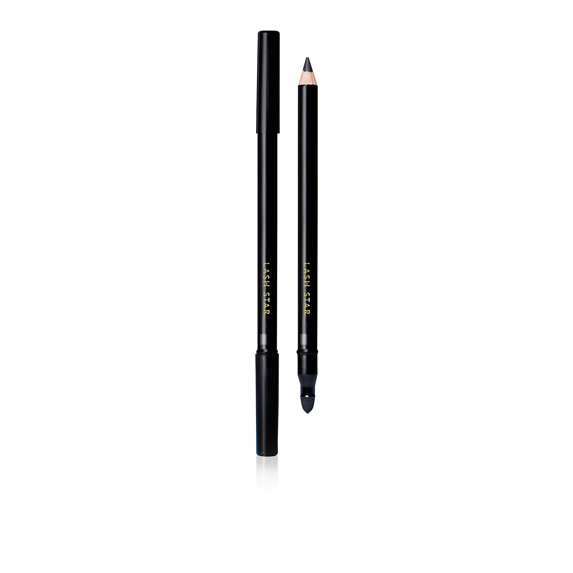 QVC Lash Star Beauty Eyeliner Pure Pigment e mascara Full Control + bag Latest stili