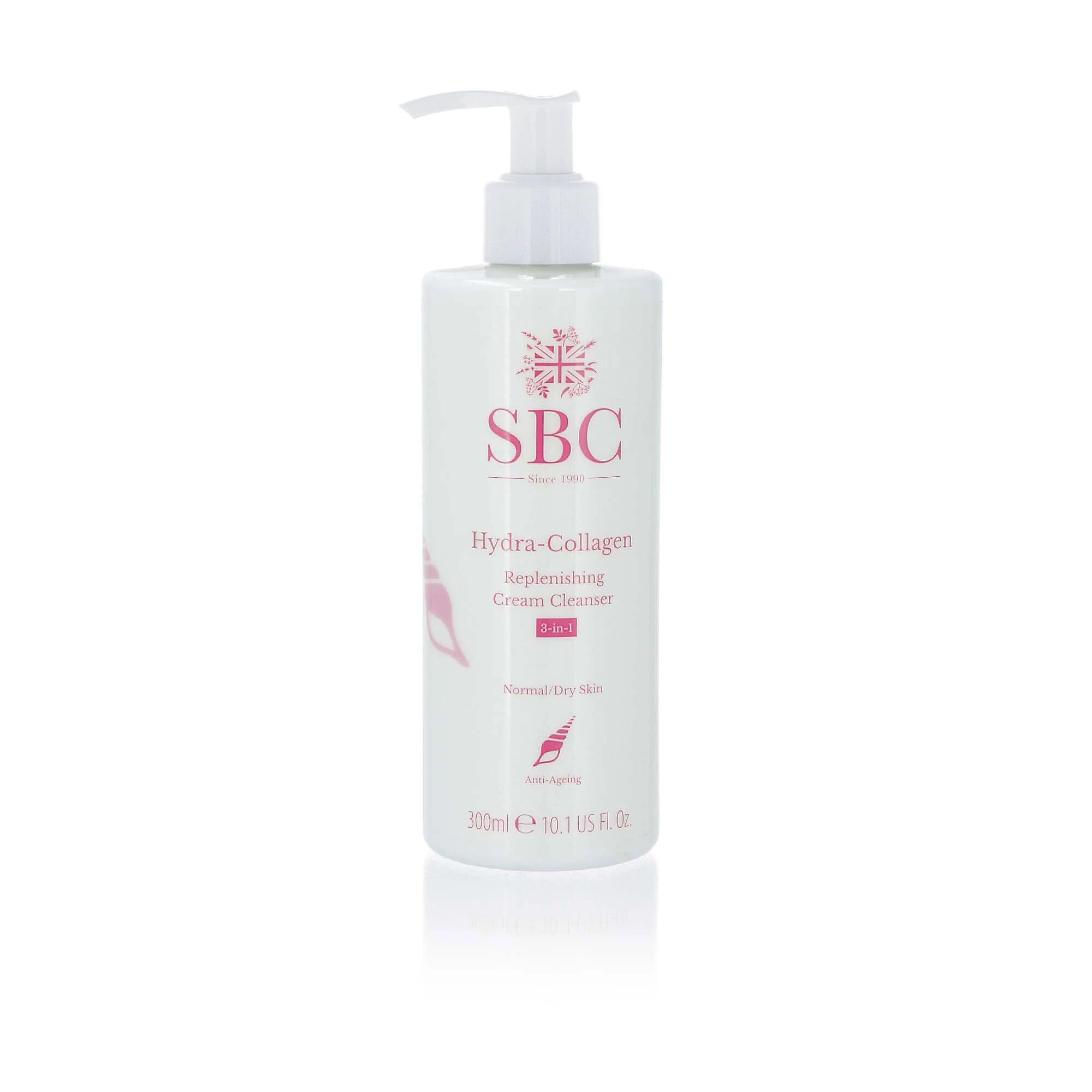 QVC SBC Hydra-Collagen 3in1: Detergente viso cremoso 300ml+500ml con Shammy Fino al 60% di sconto