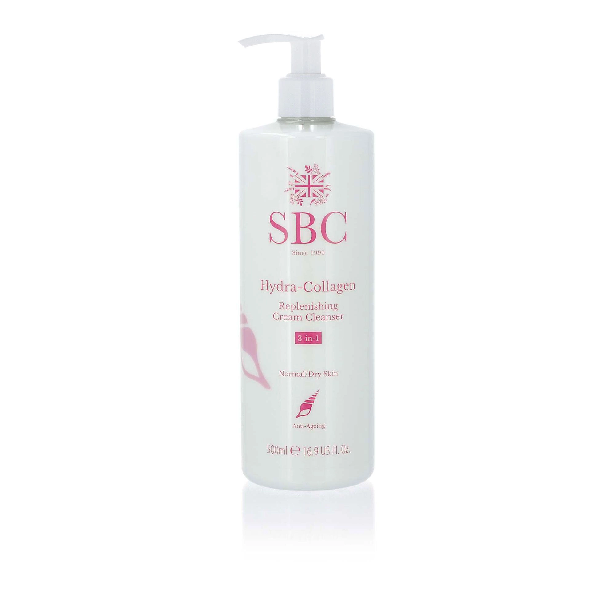 QVC SBC Hydra-Collagen 3in1: Detergente viso cremoso 300ml+500ml con Shammy Fino al 60% di sconto