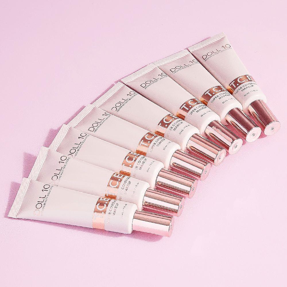 QVC Doll10 Kit viso: fondotinta TCE + pennello 50% di sconto con spedizione gratuita