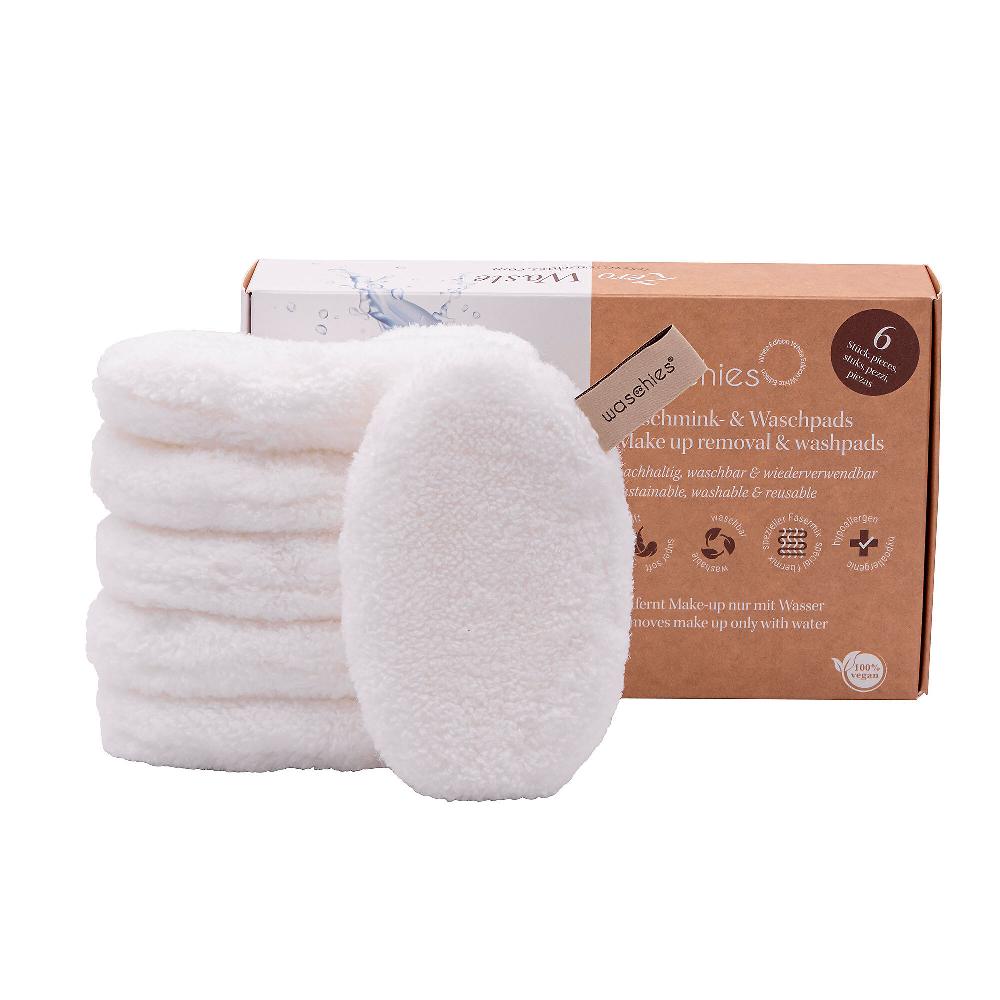 QVC WASCHIES Set 6 dischetti struccanti bianchi Sconti questo mese