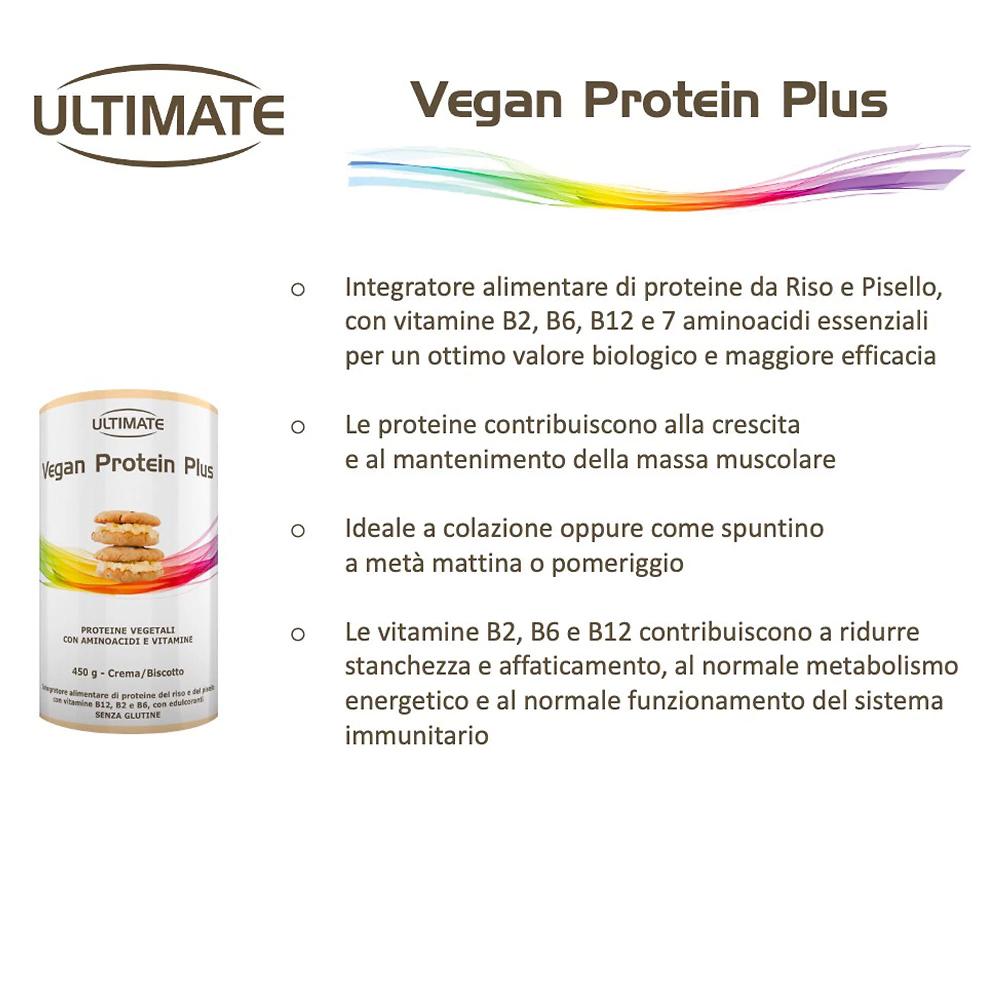 QVC Ultimate Vegan Protein Plus Integratore alimentare In Linea