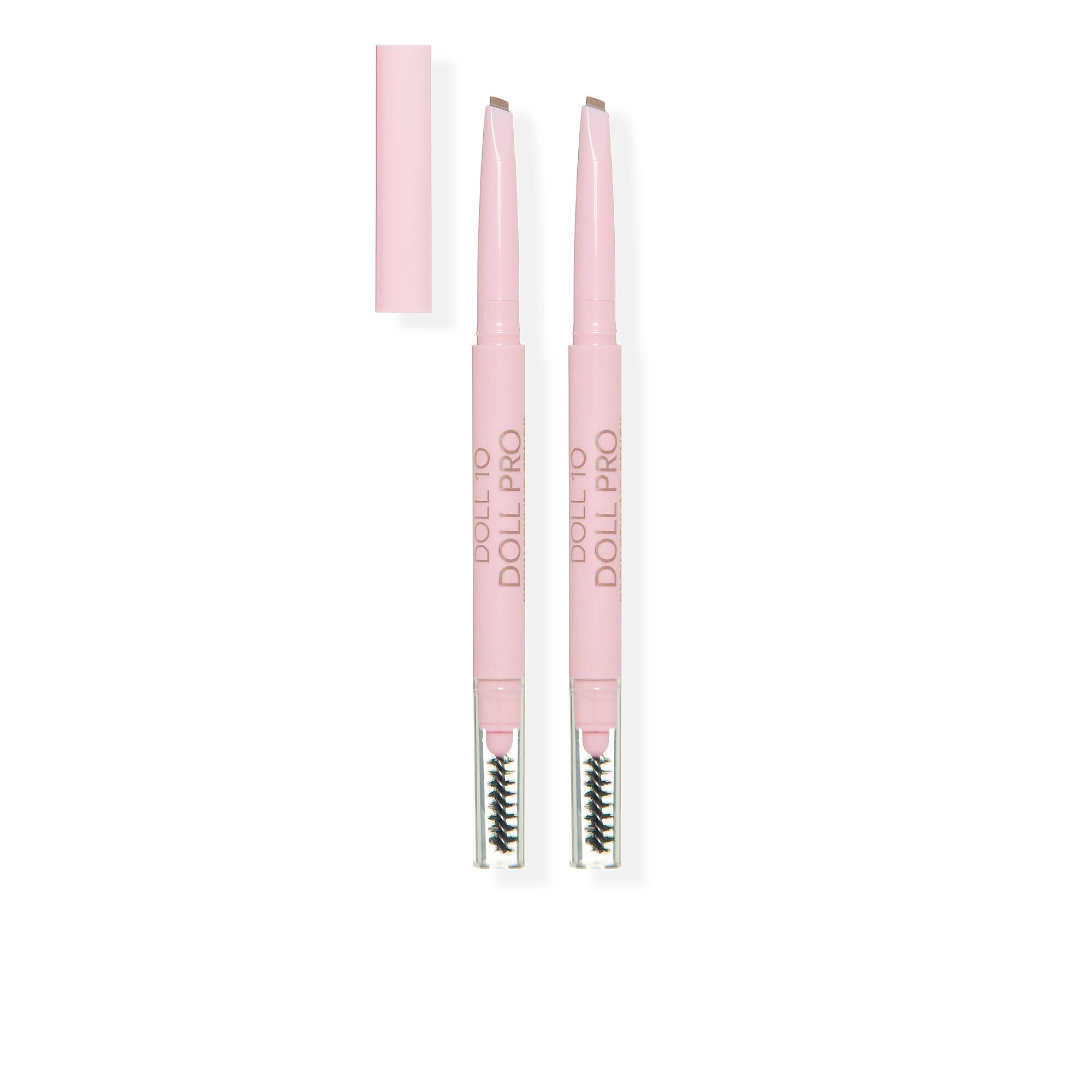 QVC Doll10 Pro Brow 2 matite per sopracciglia con scovolino Offerte