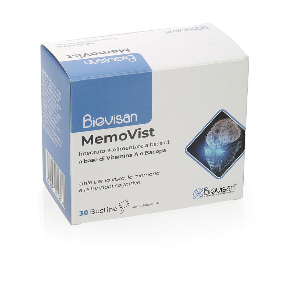 QVC Bievisan Memovist integratore alimentare vista e memoria 30 bustine Vendita Calda