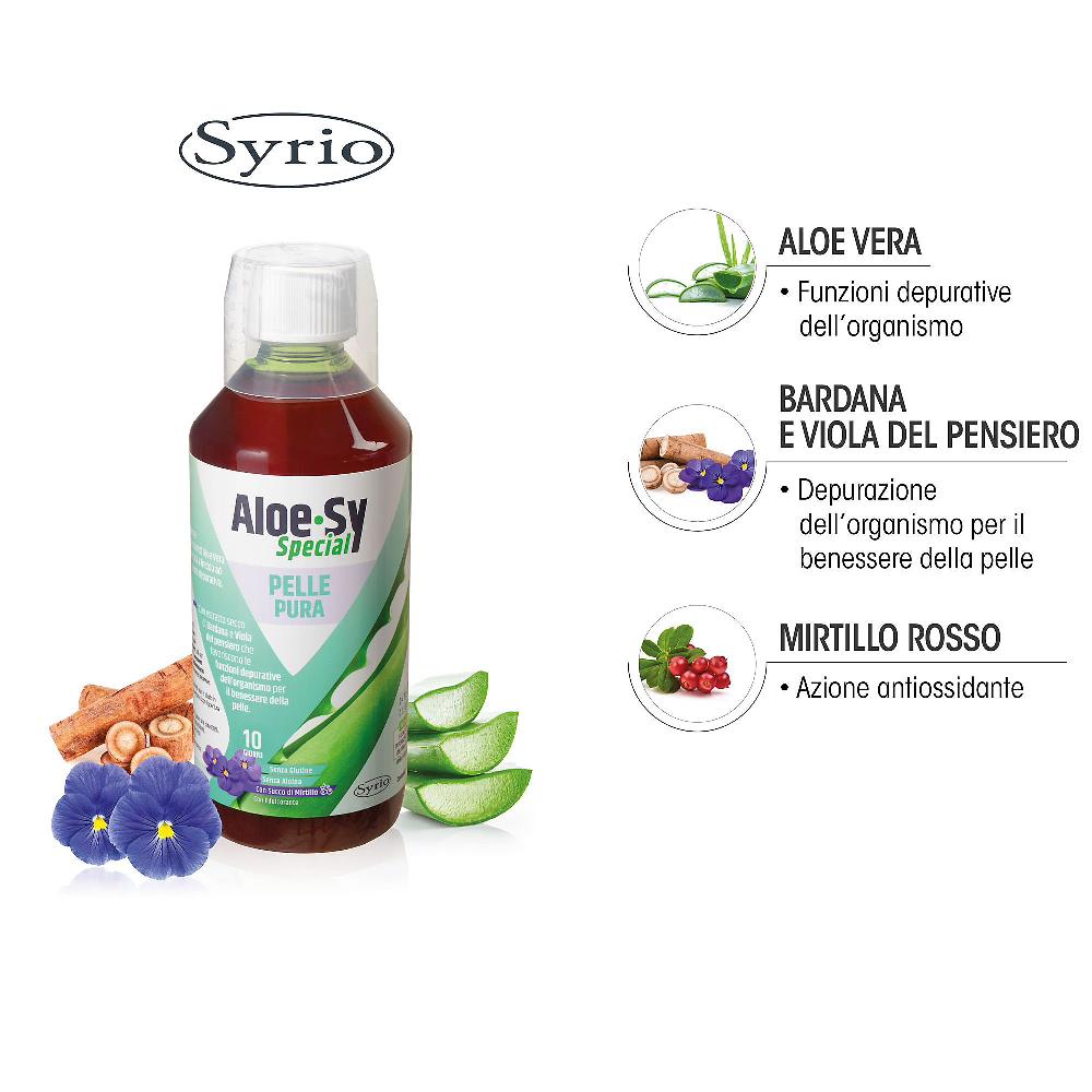 QVC Syrio Kit 4 integratori alimentari con Aloe Vera Sconto di tempo limitato