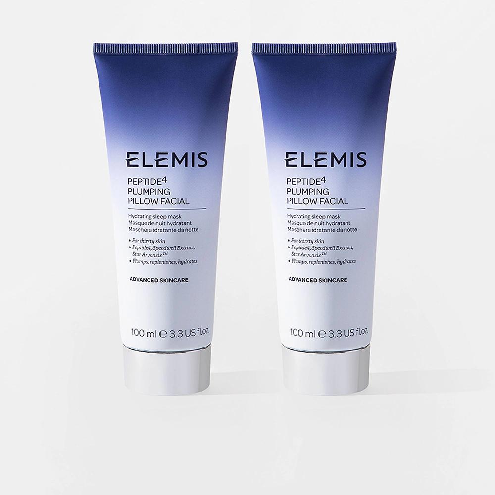 QVC Elemis 2 maschere idratanti notte viso Peptide4 Plumping Pillow Negozio online di fabbrica
