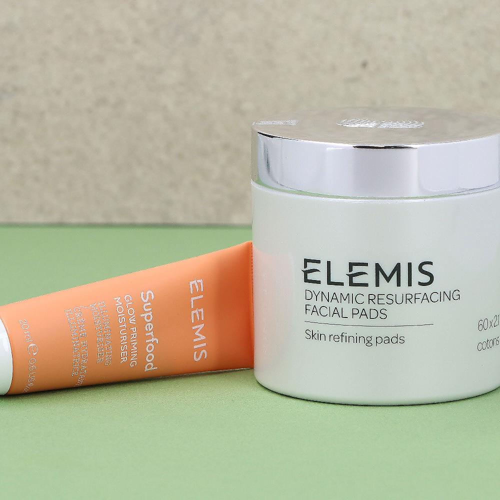 QVC Elemis 60 dischetti viso Dynamic Resurfacing e idratante Superfood Black Friday