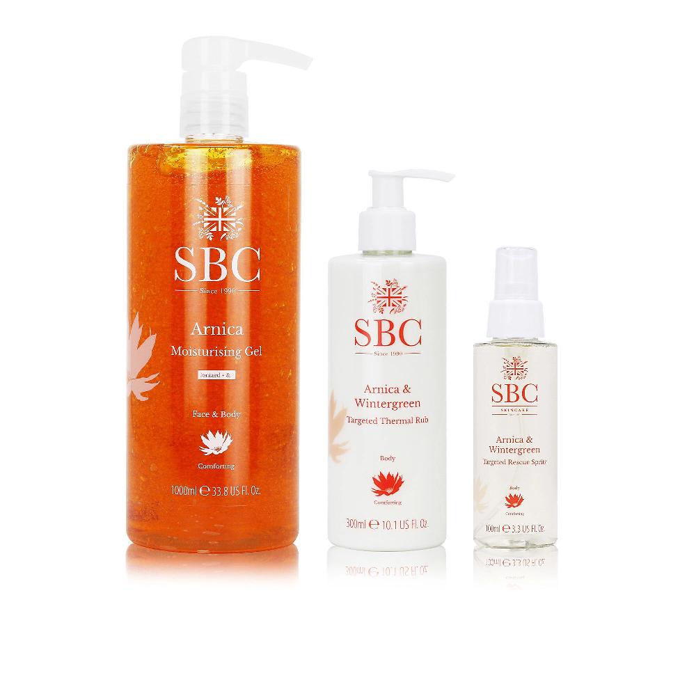 QVC SBC Kit Arnica & Wintergreen: gel crema e spray corpo Offerta per la Festa della Mamma
