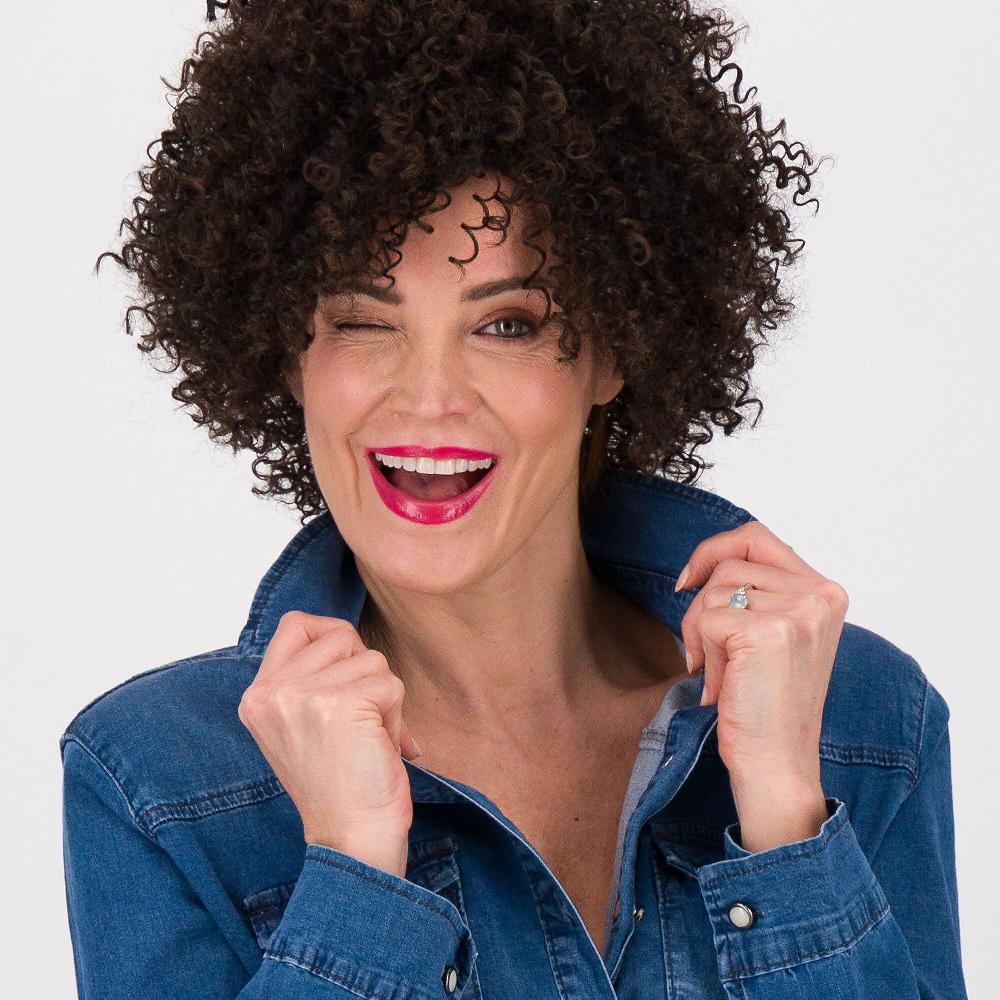QVC HairDo Riccia in 5 colori - modello Volume Galore Prezzo basso
