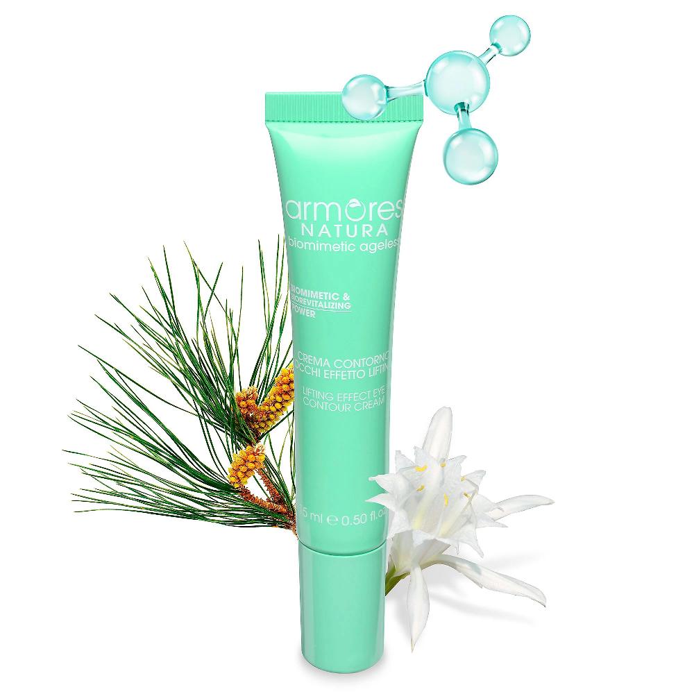 QVC Armores NATURA Biomimetic Ageless Kit 2 creme idratanti per il contorno occhi 50% di sconto per tempo limitato