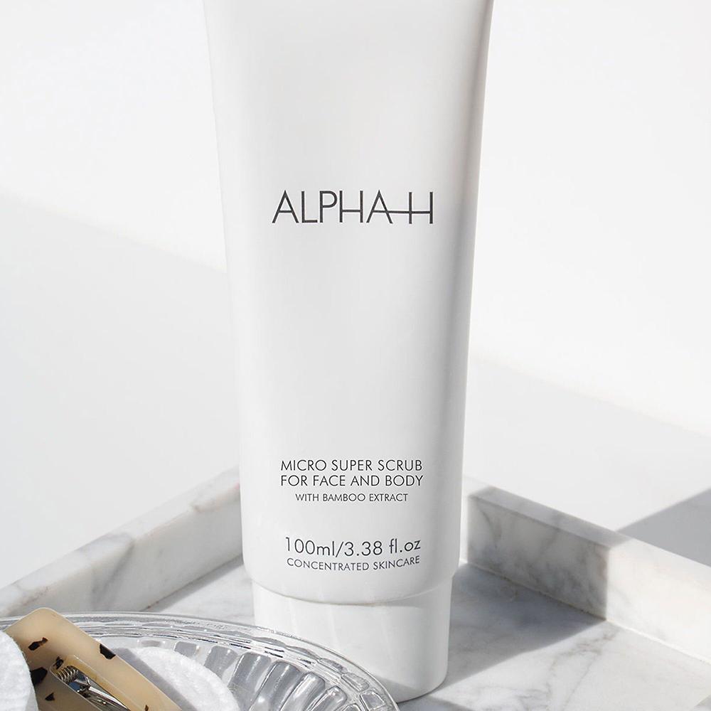QVC Alpha - H Micro Super Scrub Trattamento cosmetico esfoliante (2pz) Fino Al -60%