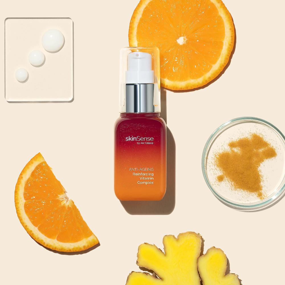 QVC Skinsense Reinforcing Vitamin Complex Siero viso illuminante Nuova