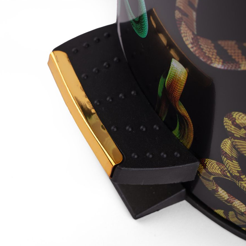 Sbam Design Bidone in metallo 12L – Snakes Promozione Limitata