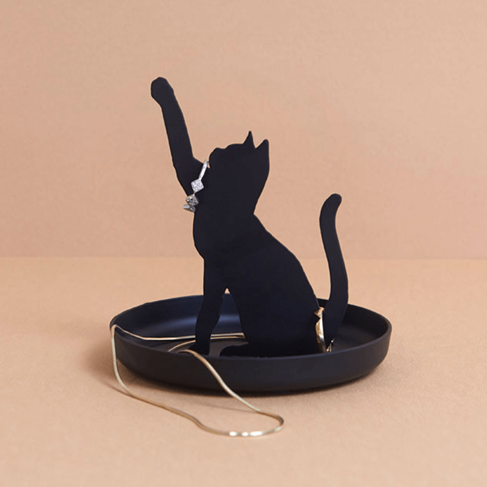 Sbam Design Porta anelli in metallo Gatto Vendita Calda