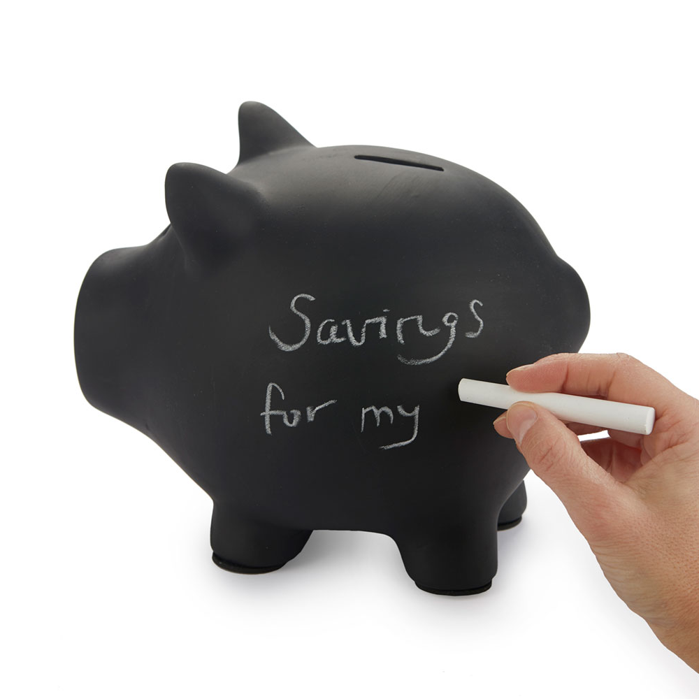 Sbam Design Salvadanaio Oink – Maialino con gesso Soddisfazione Garantita