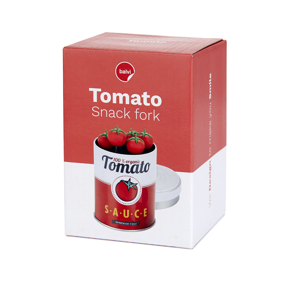 Sbam Design Set di 6 forchettine da aperitivo – Tomato Consegna Veloce