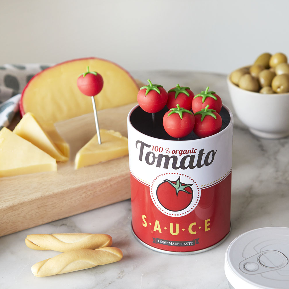 Sbam Design Set di 6 forchettine da aperitivo – Tomato Consegna Veloce