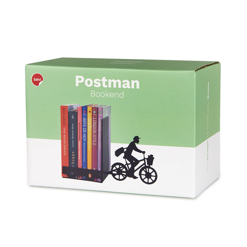 Sbam Design Fermalibri in metallo – Postino Prezzo Ridotto
