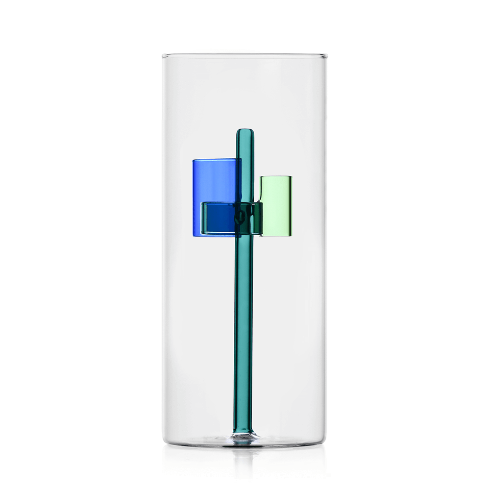 Sbam Design Vaso Iris 3 blu