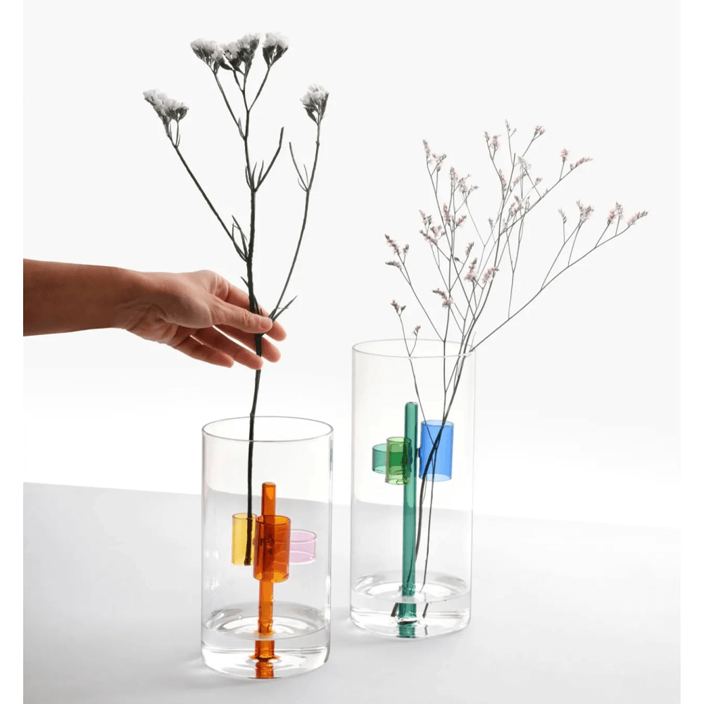 Sbam Design Vaso Iris 3 blu Offerta