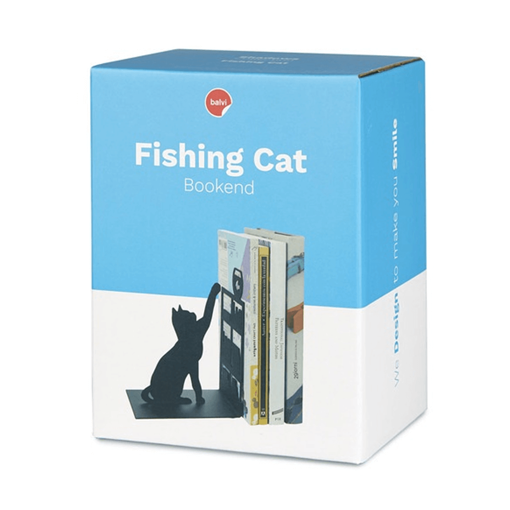 Sbam Design Fermalibri in metallo – Fishing Cat Outlet