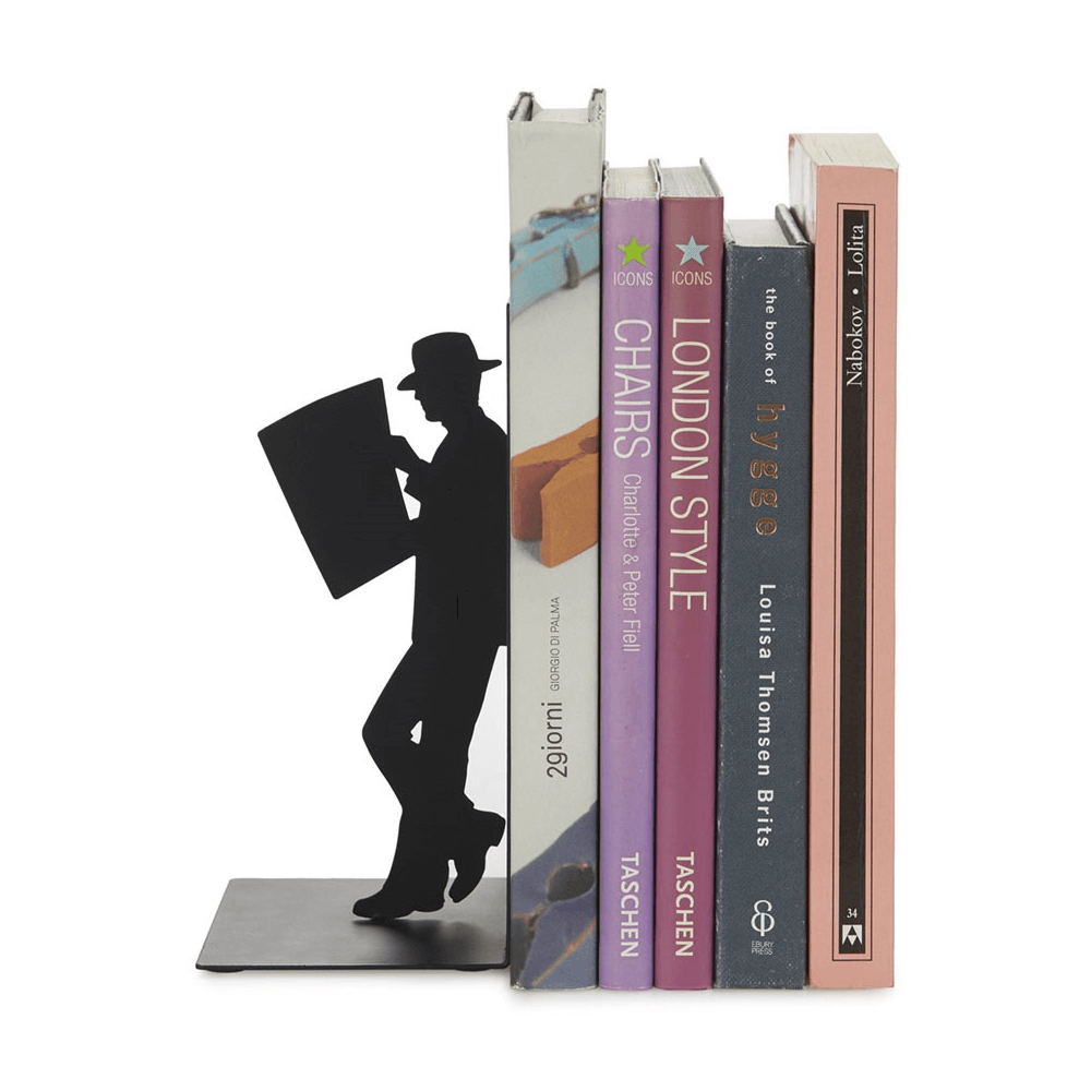Sbam Design Fermalibri in metallo – The Reader In Vendita