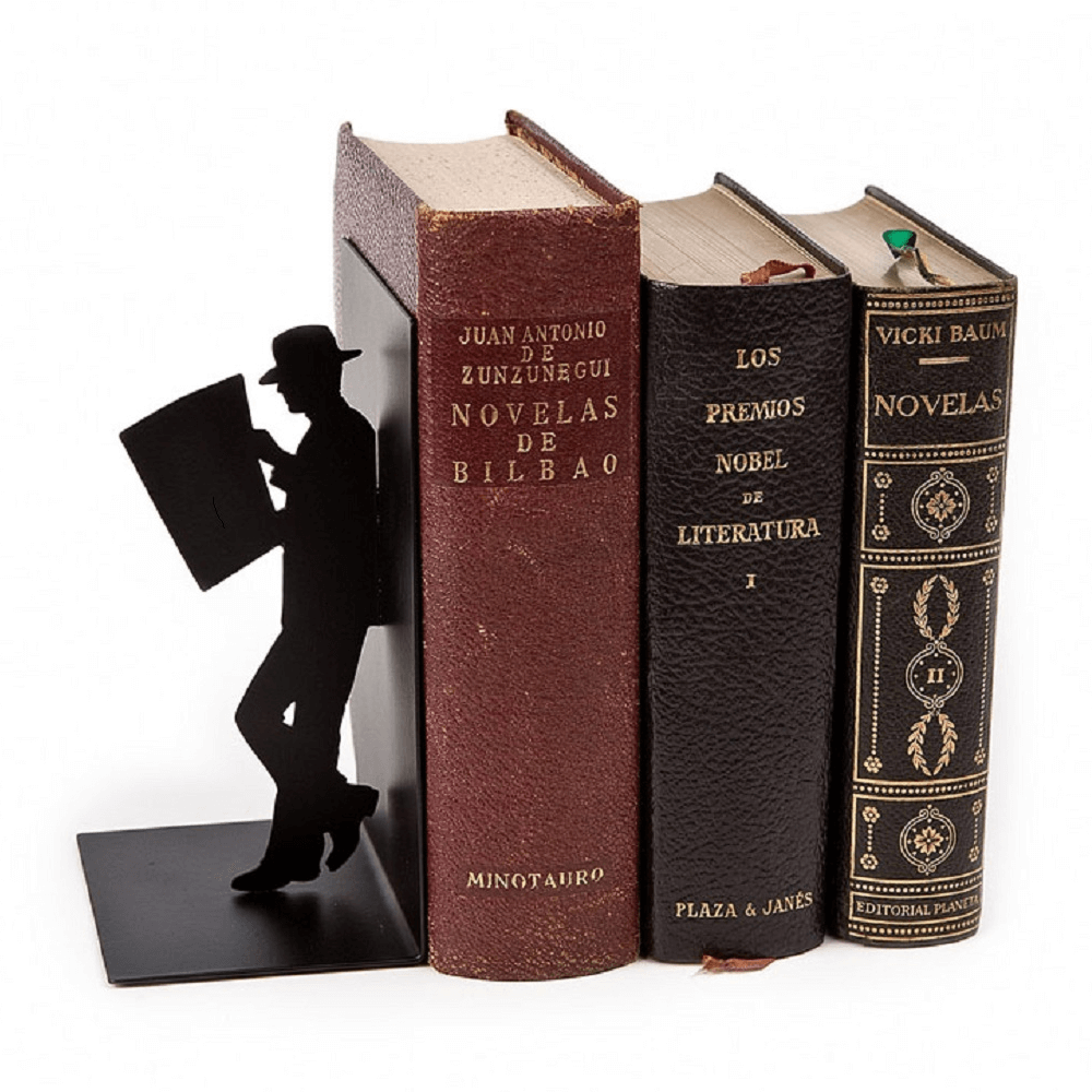 Sbam Design Fermalibri in metallo – The Reader In Vendita