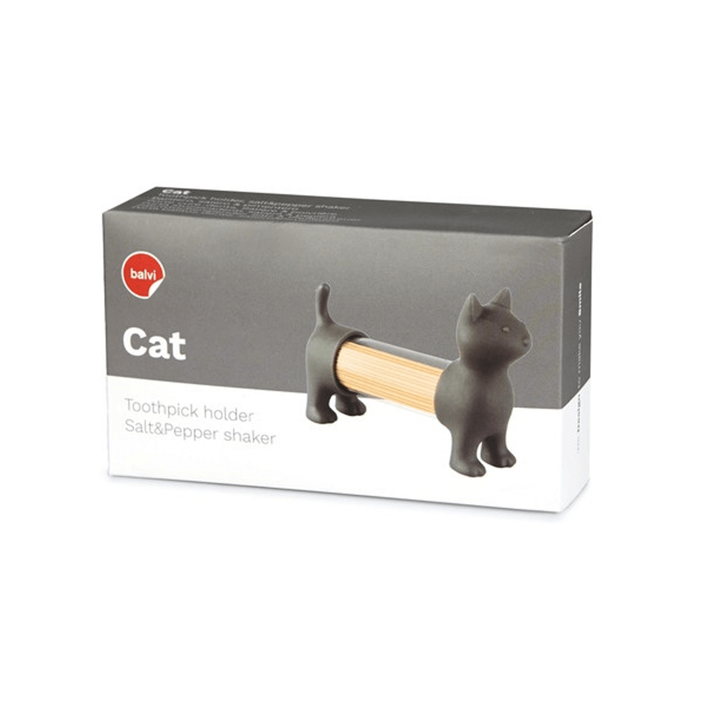 Sbam Design Porta stuzzicadenti/saliera – Gatto Vendite Flash
