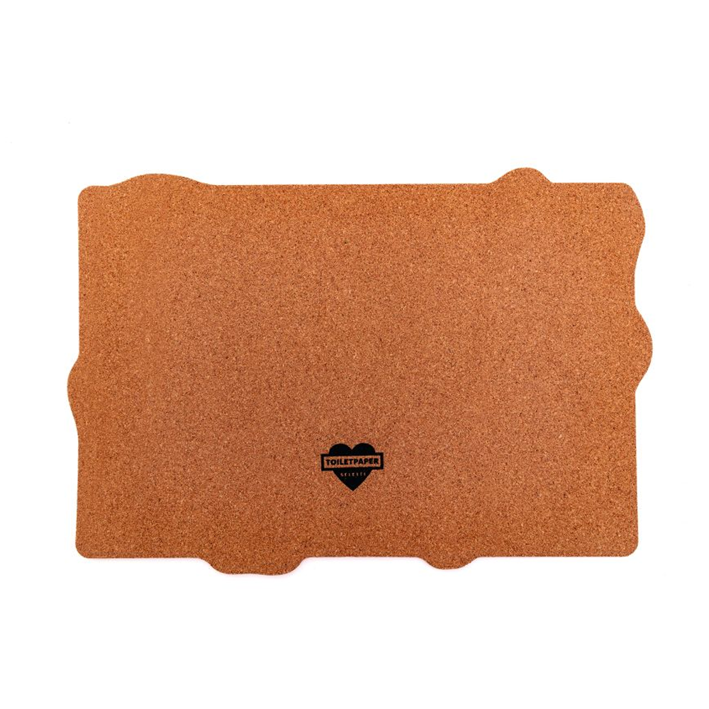 Sbam Design Tovaglietta sagomata in sughero Toiletpaper 2025