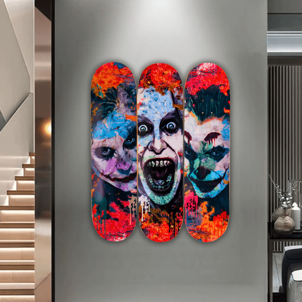 Sbam Design Skate Wall – Tris di Joker 2025