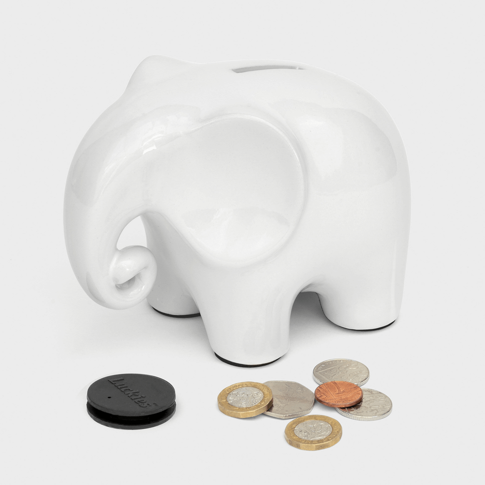 Sbam Design Elefante Ellie salvadanaio in ceramica Presa