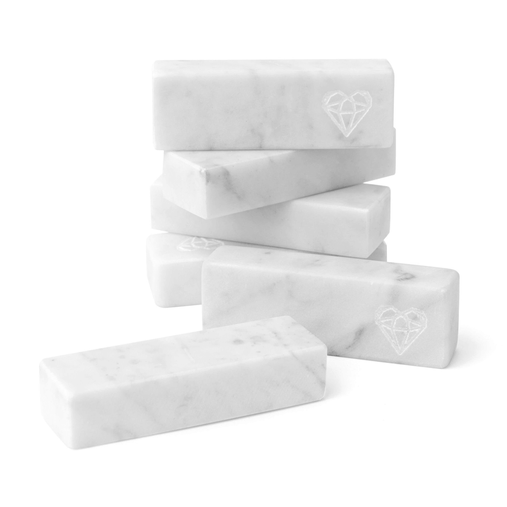 Sbam Design Set 6 poggia posate in marmo Moda