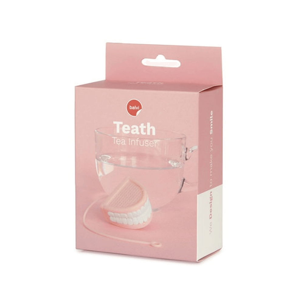 Sbam Design Dentiera – Infusore in silicone per Tè e tisane Italy