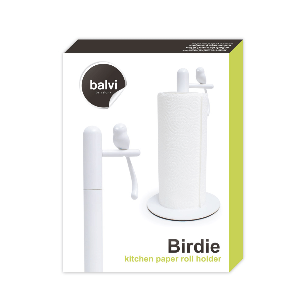 Sbam Design Portarotolo da cucina – Uccellino In Linea