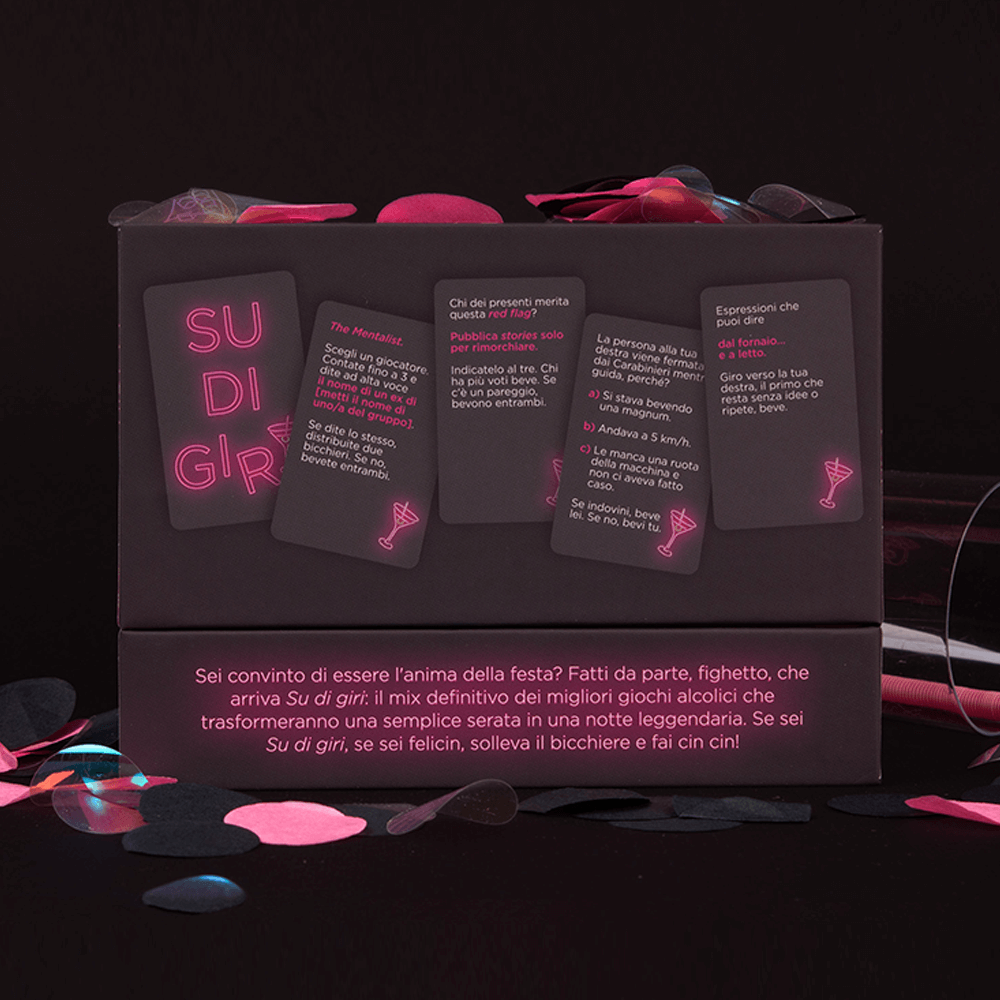 Sbam Design Su di giri – Gioco di Carte 18+ Consegna Veloce
