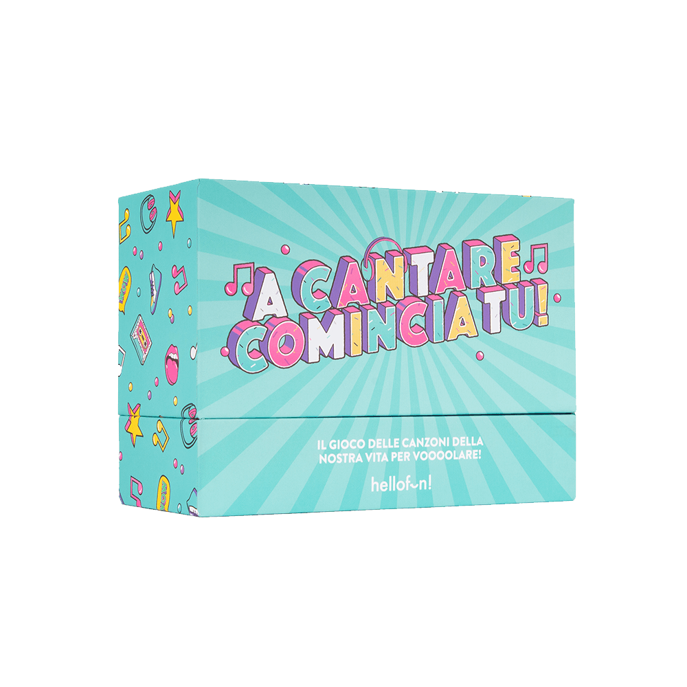 Sbam Design A cantare comincia tu – Gioco di Carte 14+ Fino Al -60%
