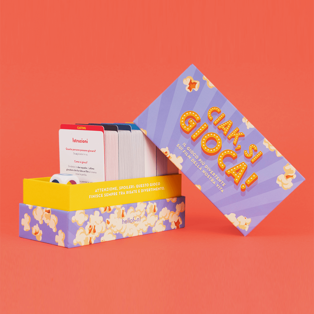 Sbam Design Ciak si gioca – Gioco di Carte 14+ Shopping Online