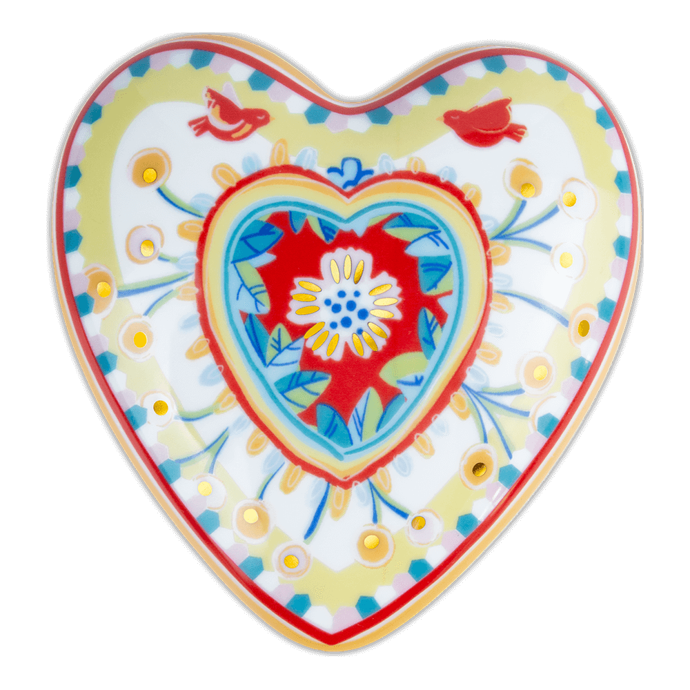 Sbam Design Cuore decorativo in ceramica – L Sottocosto