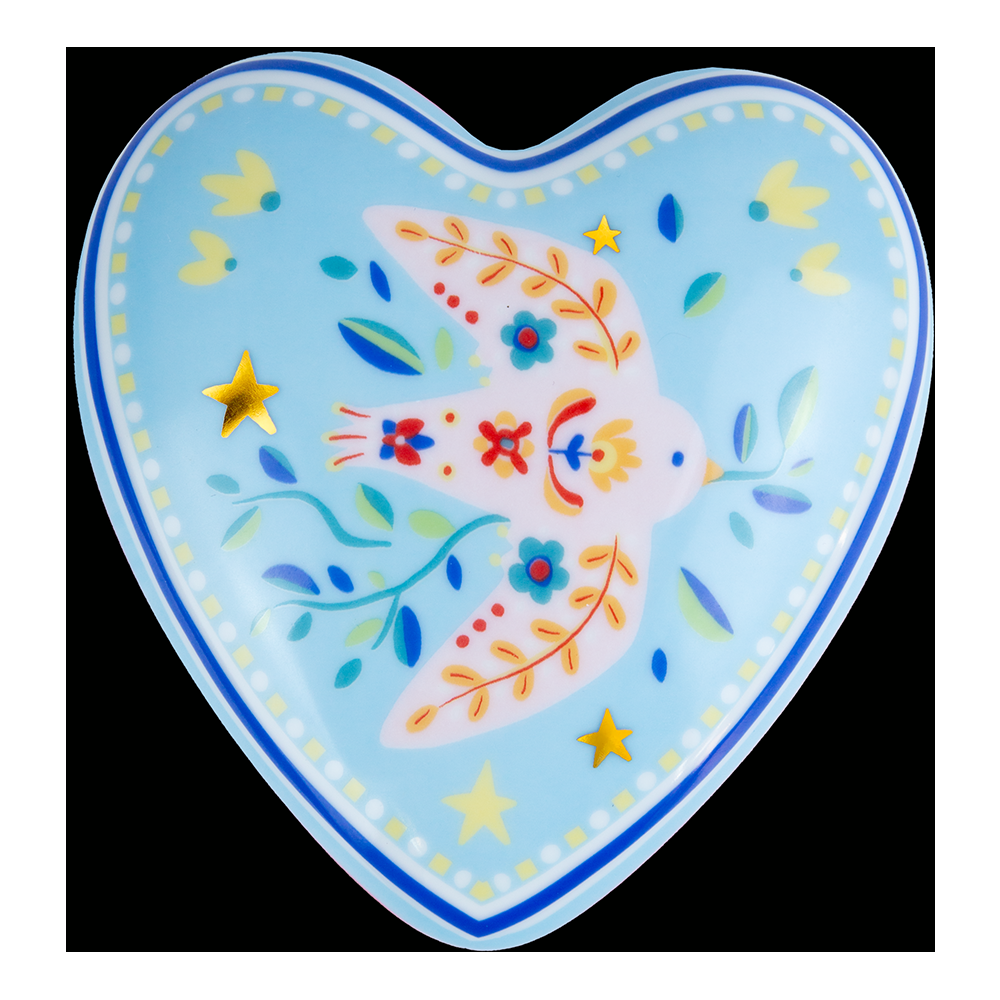 Sbam Design Cuore decorativo in ceramica – L Sottocosto