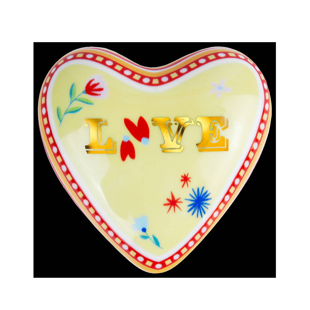 Sbam Design Cuore decorativo in ceramica – S Convenienza