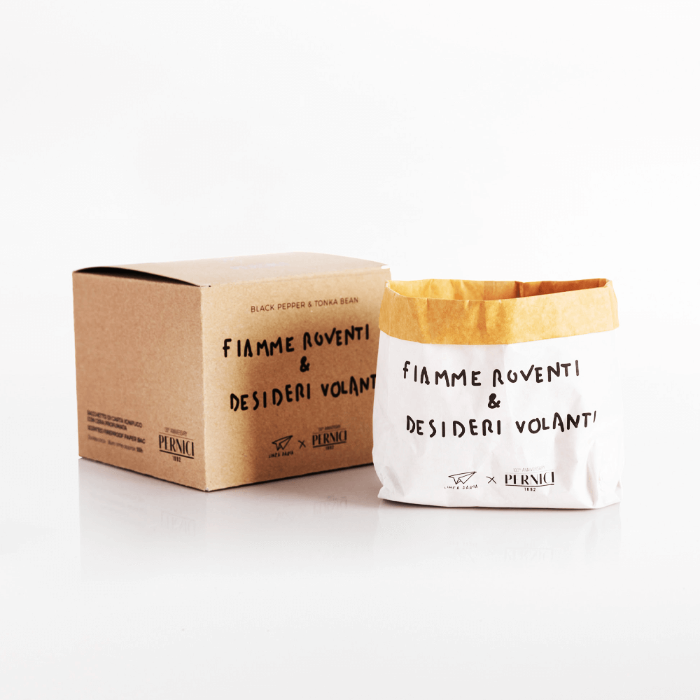 Sbam Design Candela “Pensieri Stropicciati” – Black Pepper & Tonka Bean Economico