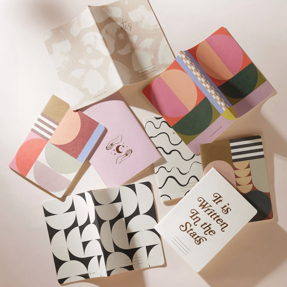 Sbam Design Set di 3 quaderni – Mod Geo 2025