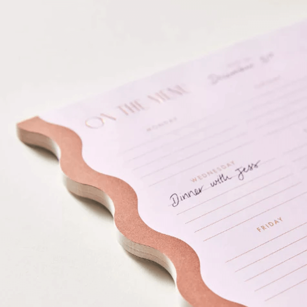 Sbam Design Meal planner settimanale Pezzi Unici