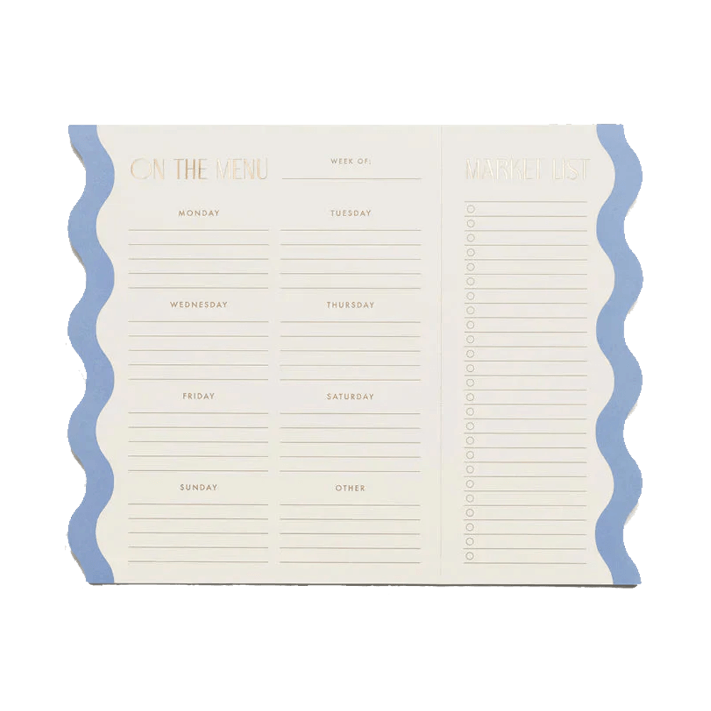 Sbam Design Meal planner settimanale Pezzi Unici