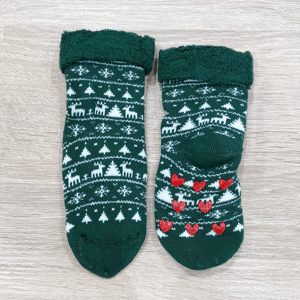 Sbam Design Box di 3 Calze antiscivolo in cotone baby – Christmas Sottocosto