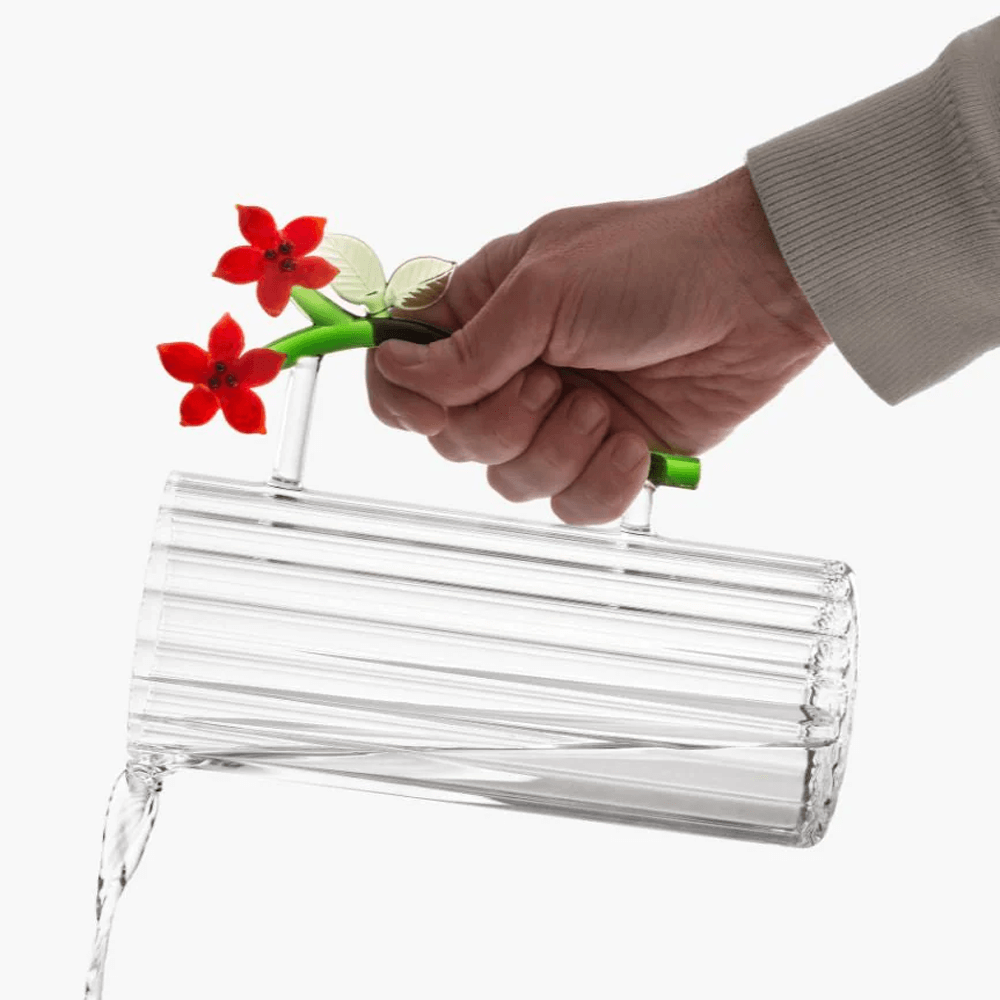 Sbam Design Brocca di vetro – Christmas Flowers Italy