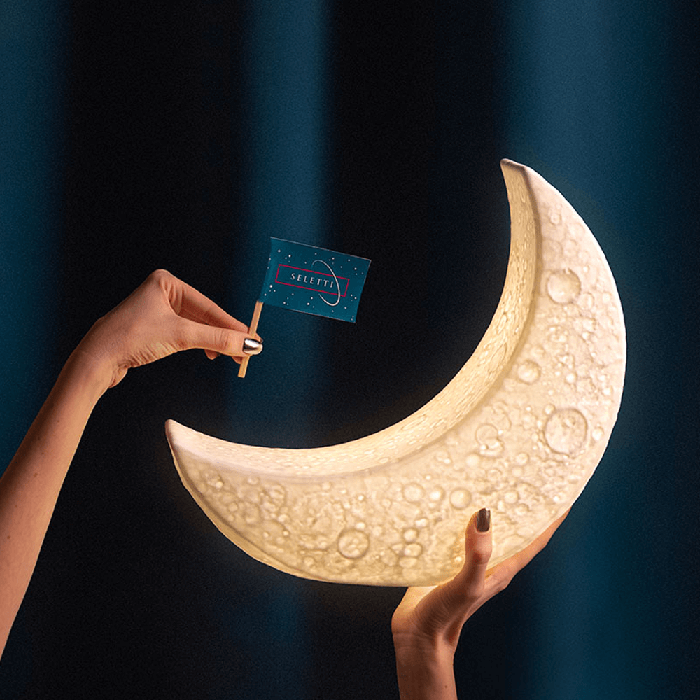Sbam Design Lampada My Tiny Moon Spedizione Gratuita
