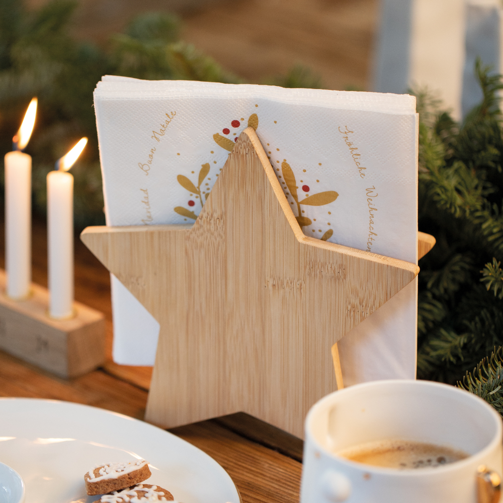 Sbam Design Portatovaglioli in legno – Stella Hotsell