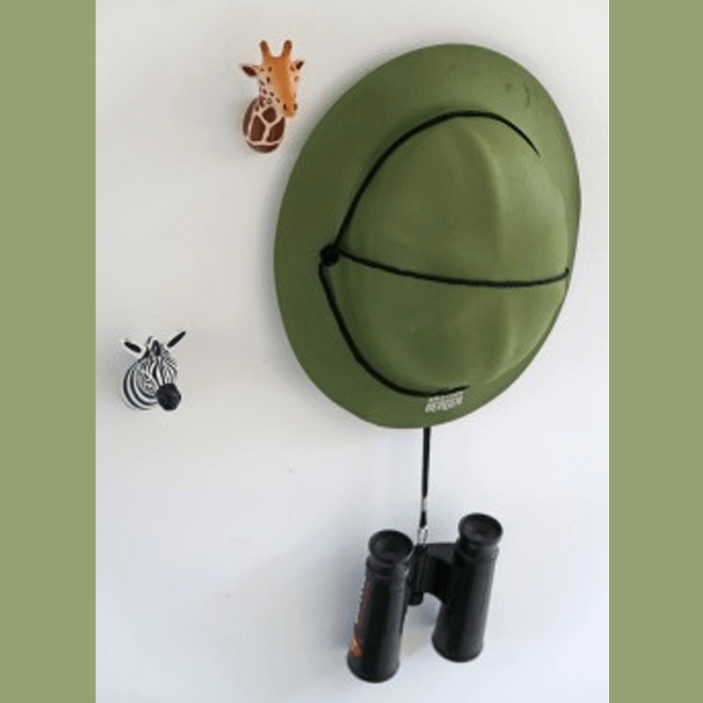 Sbam Design Set di 3 appendiabiti da parete – Animali tropicali Nuovo